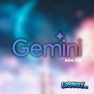 Nâng cấp tài khoản Gemini Pro giá rẻ 12 tháng